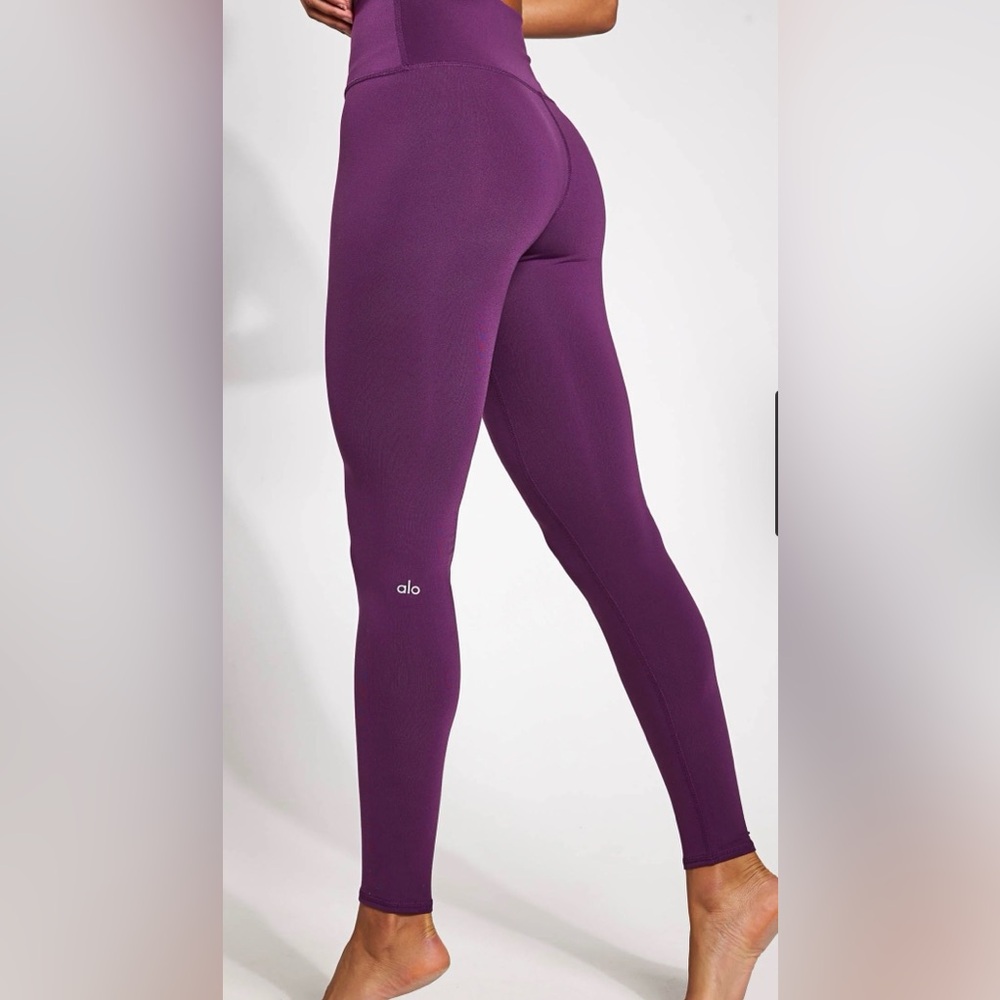 ALO Yoga Purple High-Rise Kids' Leggings